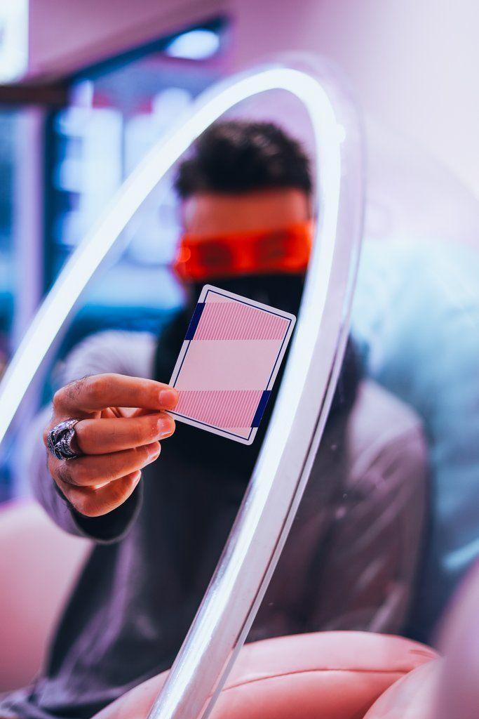 NOC3000X2 Pink Limited Edition Playing Cards Playing Cards by HOPC