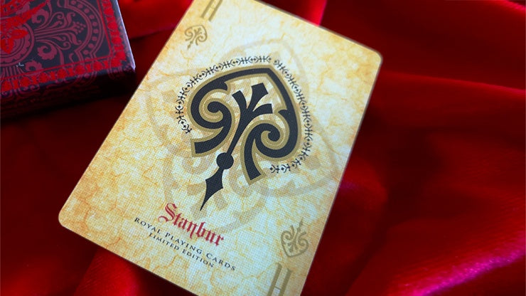 Stanbur Royal Black Seal Playing Cards Playing Cards by RarePlayingCards.com