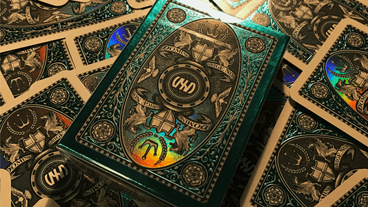 London Diffractor Playing Cards - Ice Blue Playing Cards by VXD Gaming