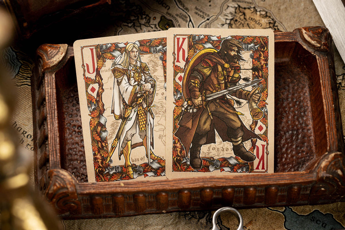 The Fellowship Of The Ring Playing Cards - LOTR Playing Cards by Kings Wild Project