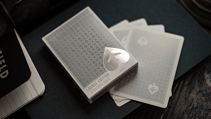 Lounge Edition in Jetway - Silver Jetsetter Playing Cards Playing Cards by Jetsetter Playing Cards