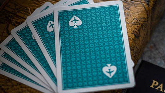 Lounge Edition in Terminal Teal by Jetsetter Playing Cards Playing Cards by Jetsetter Playing Cards