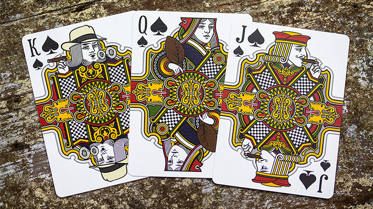 Maduro Silver Edition Playing Cards by Kings Wild Project