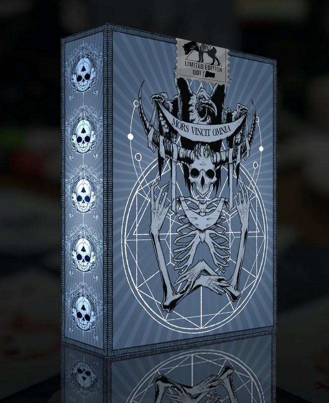 Mors Vincit Omnia Playing Cards* Playing Cards by RarePlayingCards.com