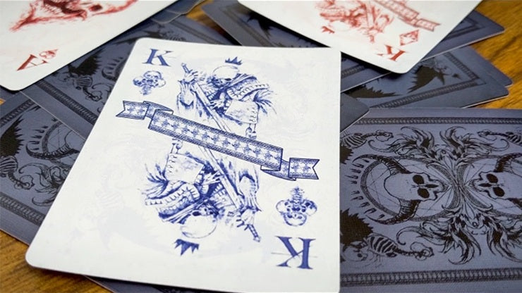 Mors Vincit Omnia Playing Cards* Playing Cards by RarePlayingCards.com