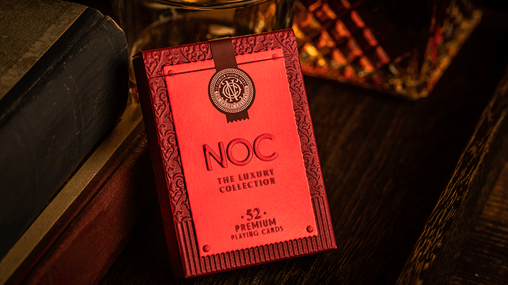 NOC Luxury Collection Playing Cards - Ruby Edition