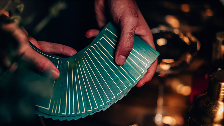 NOC Out: Green and Gold Playing Cards by HOPC