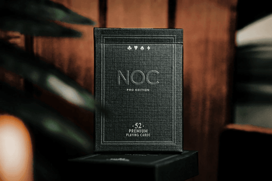 NOC Pro 2021 - Jet Black Playing Cards by HOPC