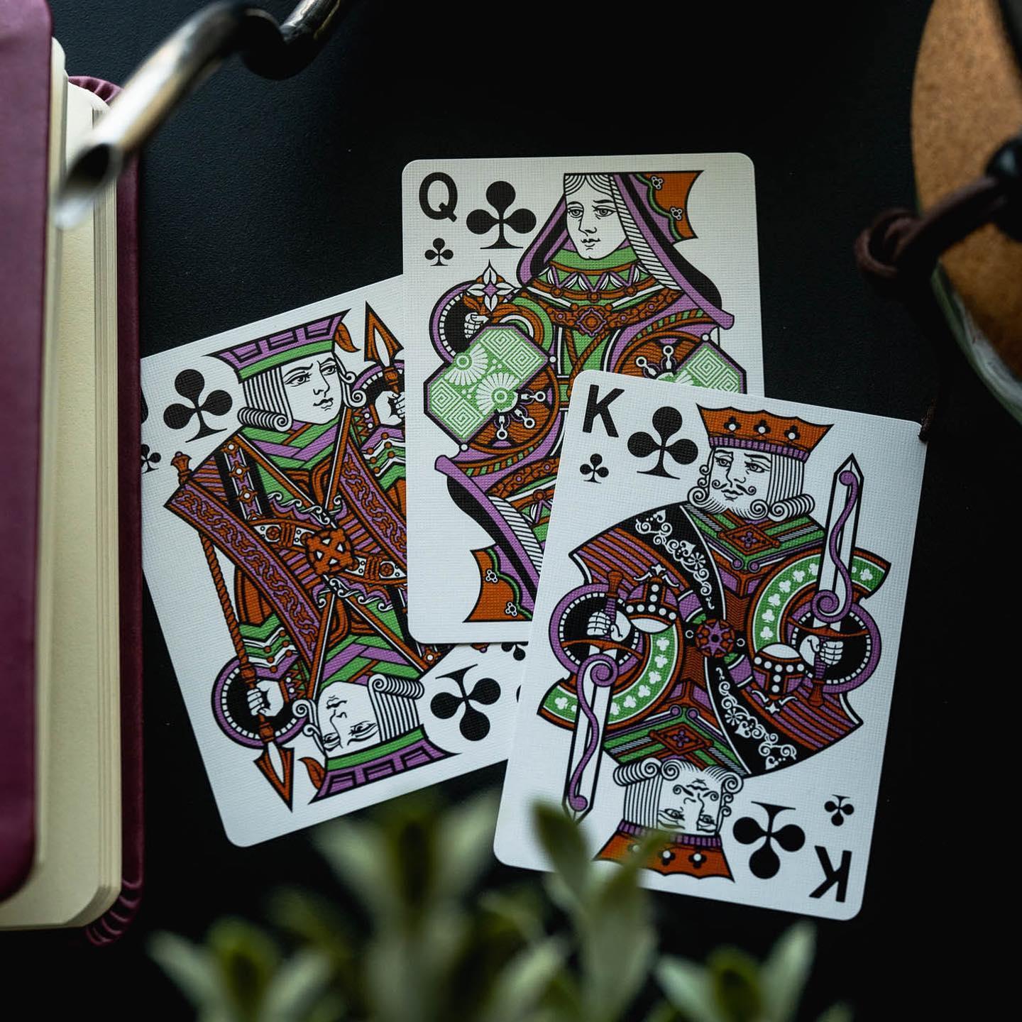 No.13 Table Players Playing Cards - Vol.5 Playing Cards by Kings Wild Project