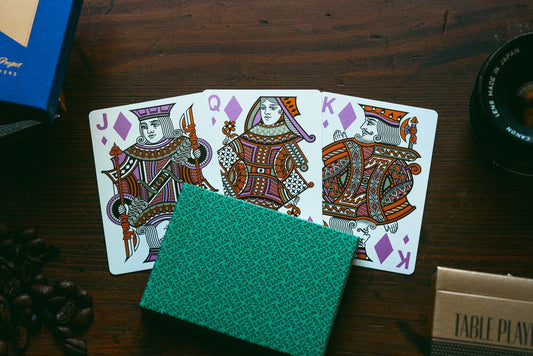 No.13 Table Players Playing Cards - Vol.5 Playing Cards by Kings Wild Project