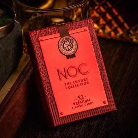 NOC Luxury Collection Playing Cards - Ruby Edition