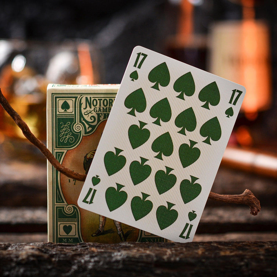 The Notorious Gambling Frog Playing Cards by Stockholm 17