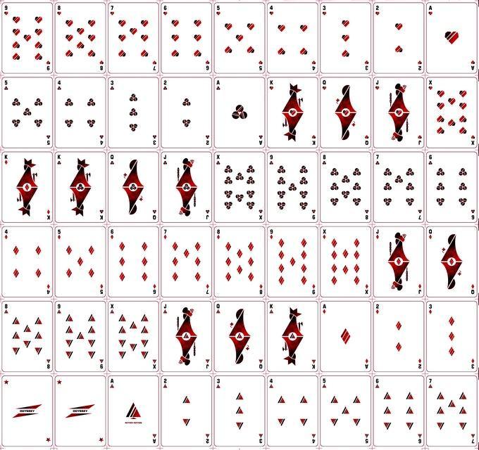Odyssey v3 Aether Edition Playing Cards by Hanson Chien