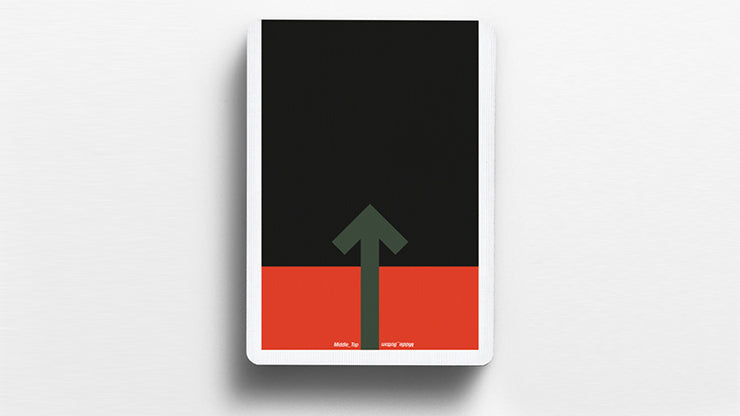 Offset Orange Playing Cards by Cardistry Touch Playing Cards by Cardistry Touch