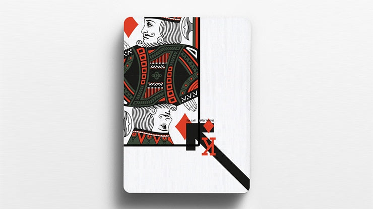Offset Orange Playing Cards by Cardistry Touch Playing Cards by Cardistry Touch