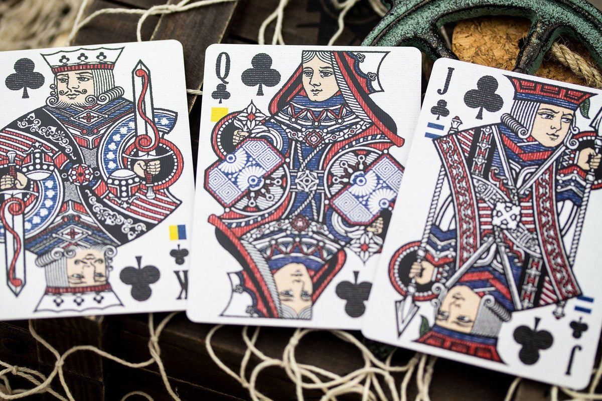Old Ironsides Playing Cards by Kings Wild Project Playing Cards by Kings Wild Project