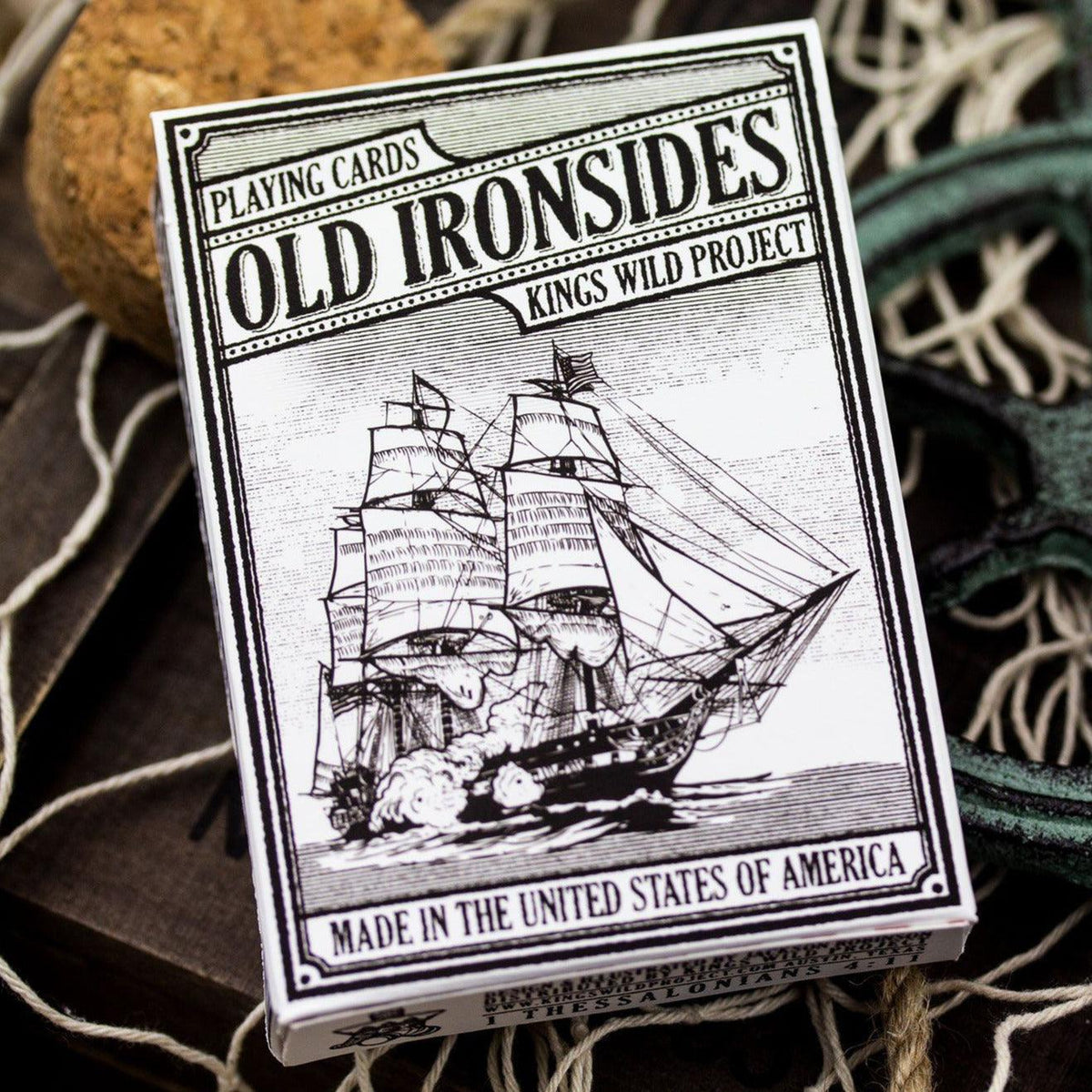 Old Ironsides Playing Cards by Kings Wild Project Playing Cards by Kings Wild Project