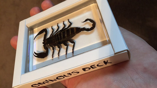 Ominous Deck - Scorpion Playing Cards by RarePlayingCards.com
