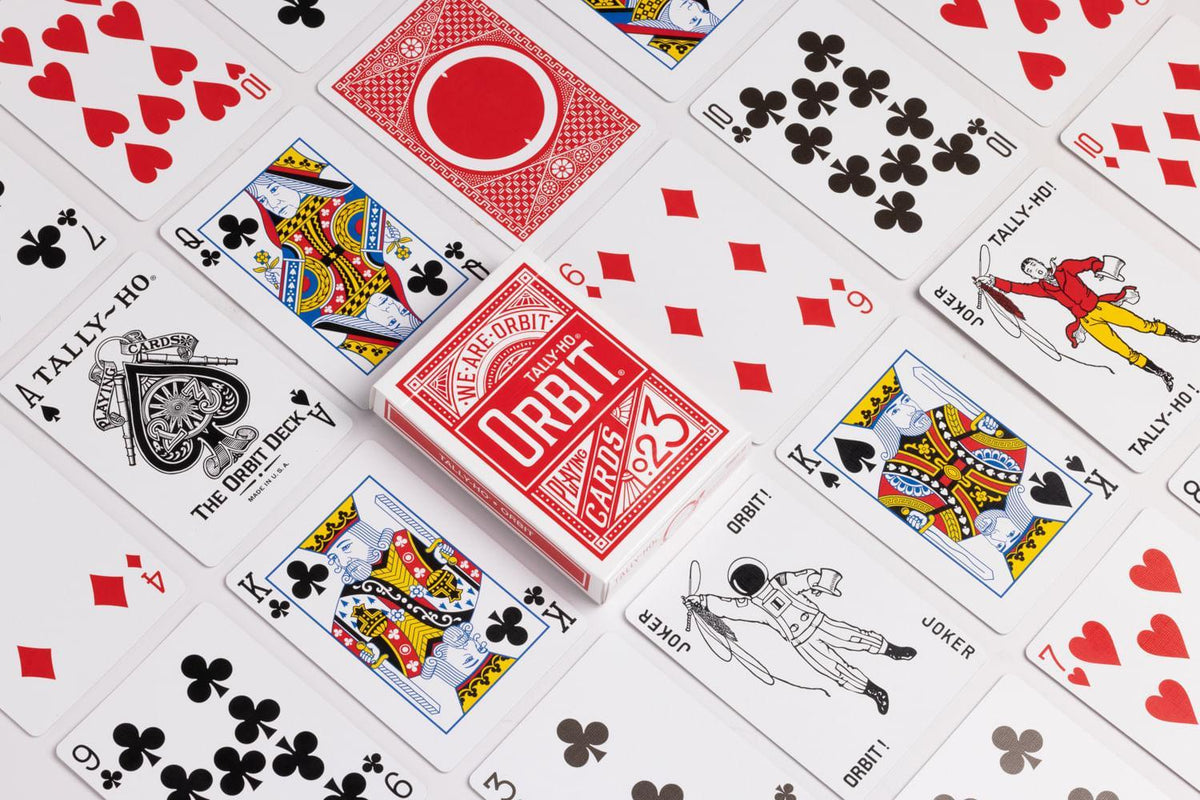 ORBIT X TALLY HO - OFFICIAL COLLAB DECK Playing Cards by Orbit Brown