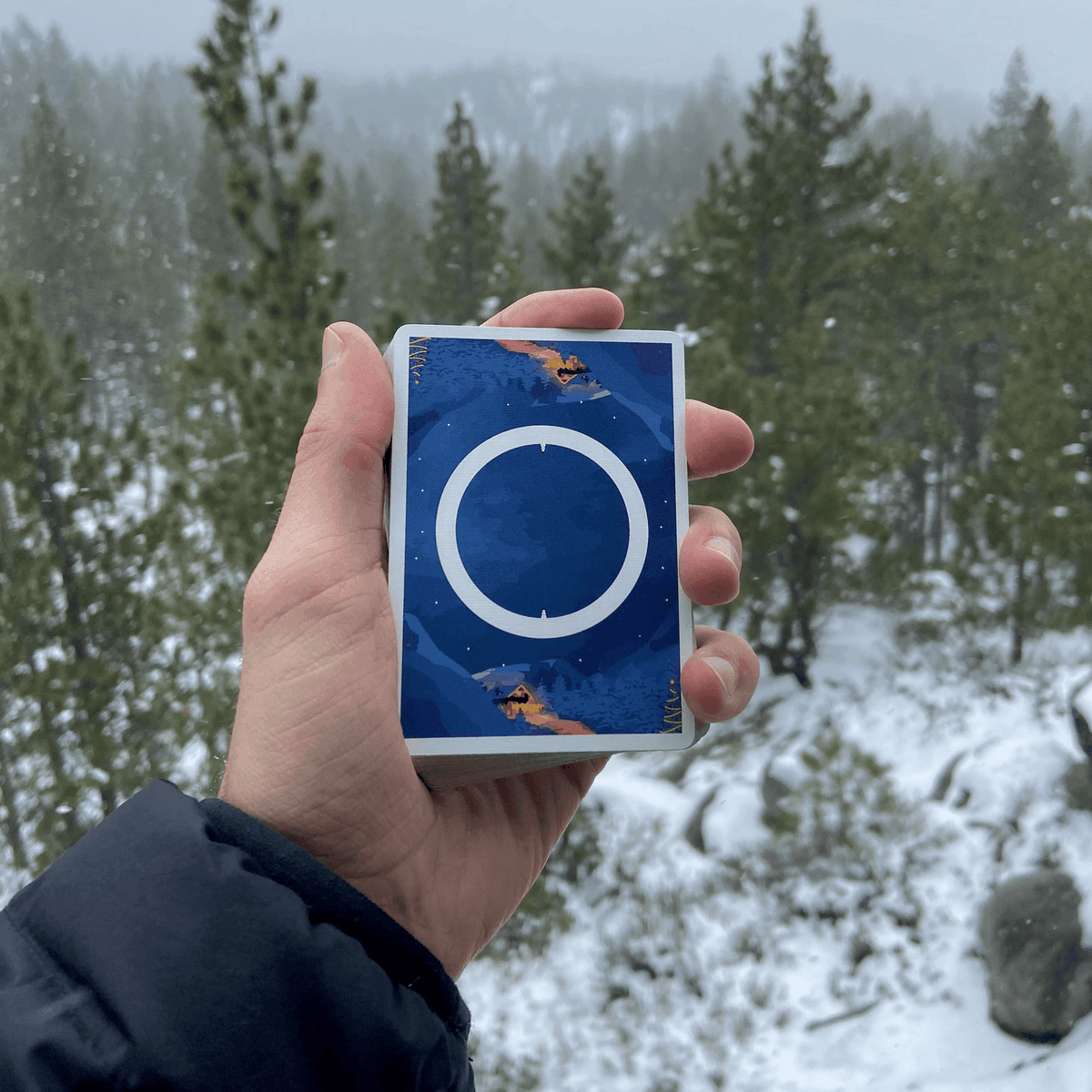 Orbit Christmas Playing Cards Playing Cards by Orbit Brown