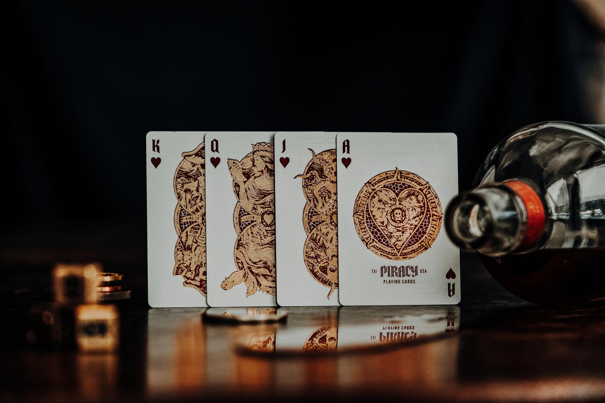 Piracy Playing Cards by Peter McKinnon & Theory11 Playing Cards by Theory11
