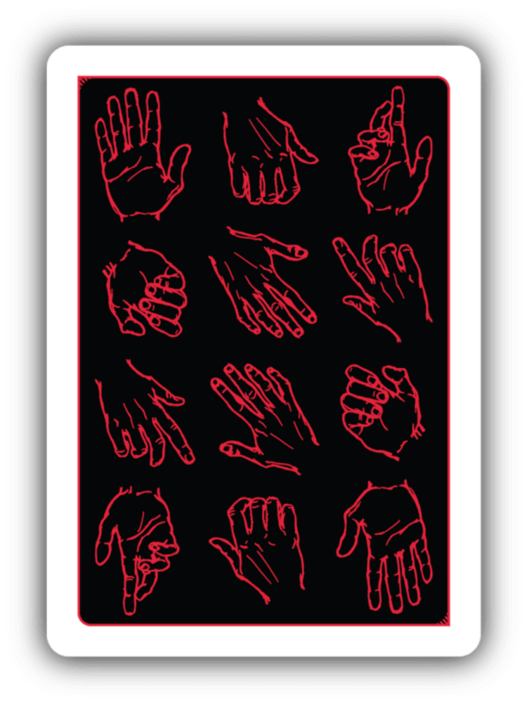 Palm by Dealersgrip Playing Cards by Dealersgrip