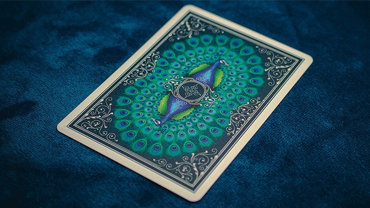Peacocks Playing Cards Playing Cards by RarePlayingCards.com