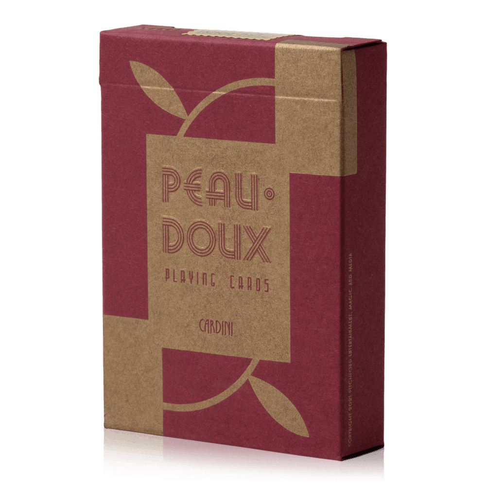 レアデック　開封済み　6デック　gatorbacks Peau DOUX Peau Doux Playing Cards Deer Back by Art of Play – Rare