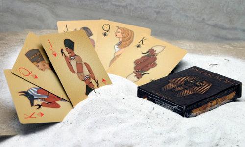 Pharaoh Playing Cards - Limited Foil Edition Playing Cards by Collectable Playing Cards