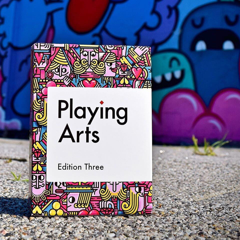 Playing Arts Edition Three Playing Cards Playing Cards by Playing Arts
