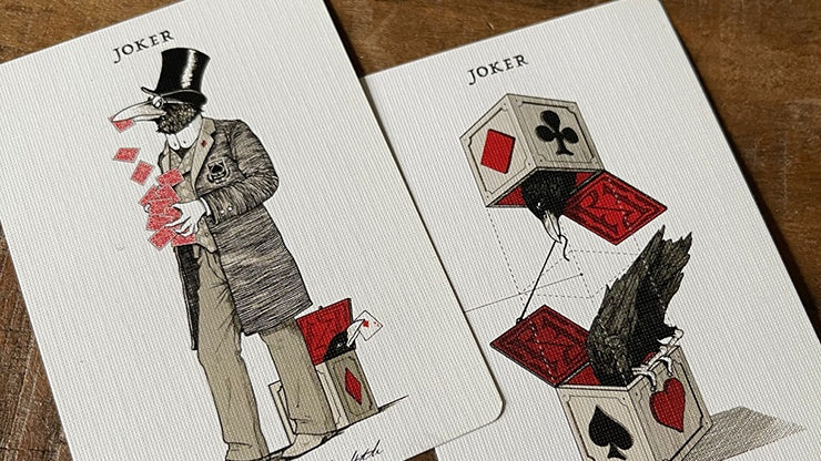 RAVN IIII Playing Cards - Red by Stockholm17 Playing Cards by Stockholm 17