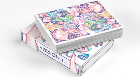 Red Fox Playing Cards - Purple Edition Playing Cards by RarePlayingCards.com