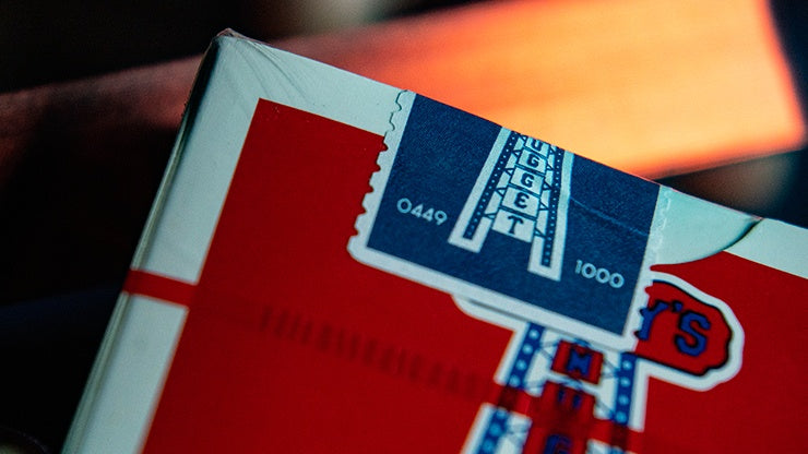 Gilded Vintage Feel Jerry's Nuggets Playing Cards - Red Playing Cards by Jerrys Nugget Playing Cards