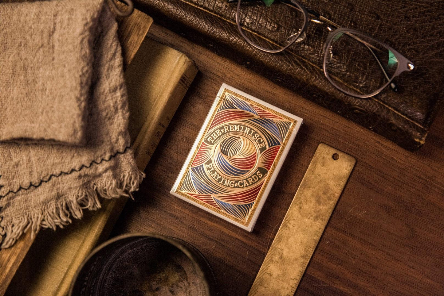 Red Reminisce Playing Cards Playing Cards by Ark Playing Cards