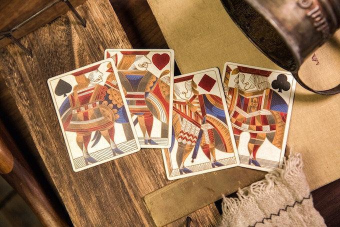 Red Reminisce Playing Cards Playing Cards by Ark Playing Cards