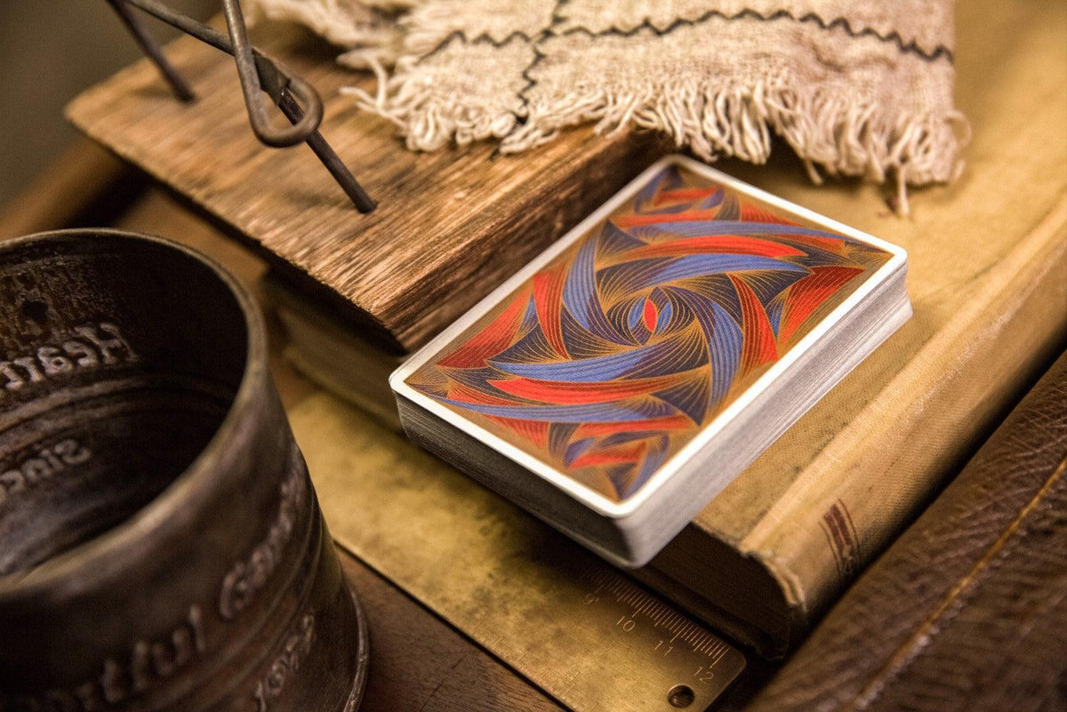 Red Reminisce Playing Cards Playing Cards by Ark Playing Cards