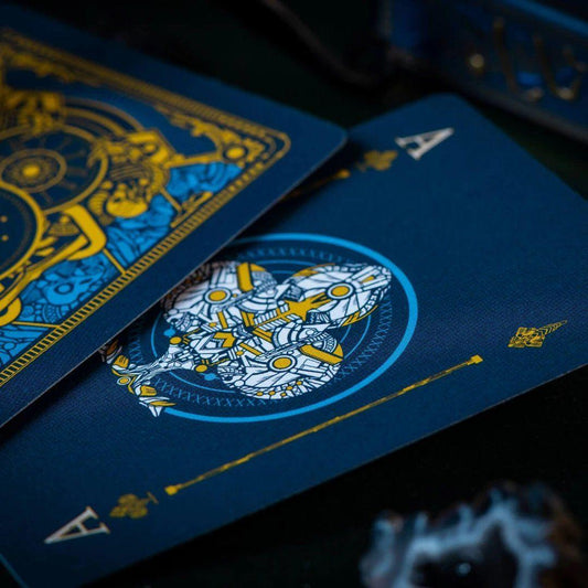 Infinitum Playing Cards - Royal Blue Playing Cards by Elephant Playing Cards