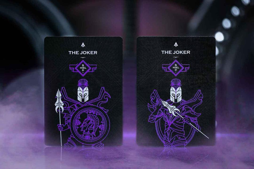 Damaged - Shield Playing Cards Deluxe Edition by Card Mafia Playing Cards by Card Mafia