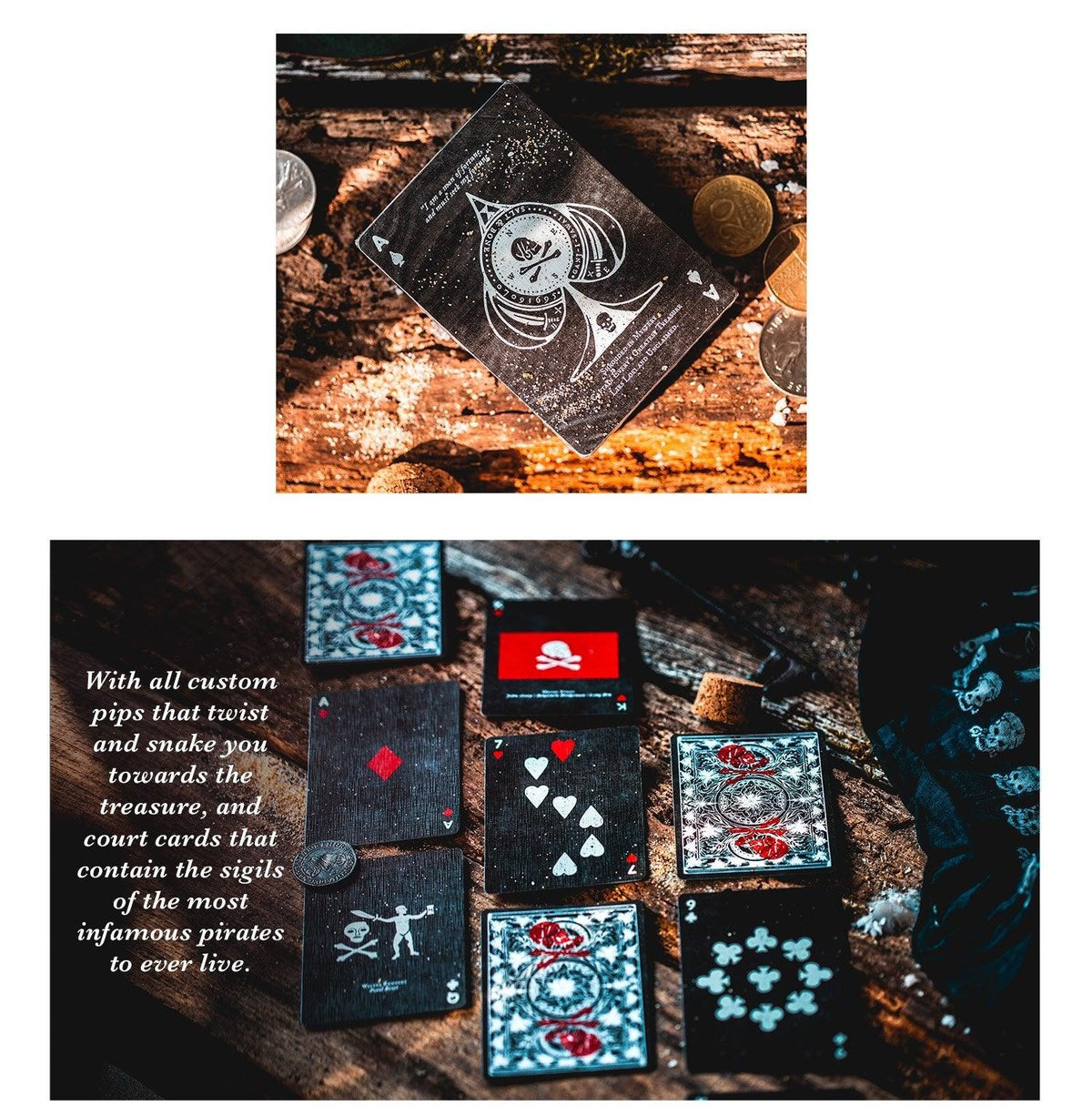 Salt and Bone Playing Cards by Ellusionist