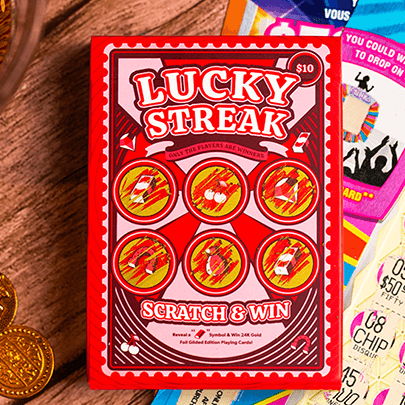 Scratch & Win Playing Cards Playing Cards by Riffle Shuffle Playing Card Company