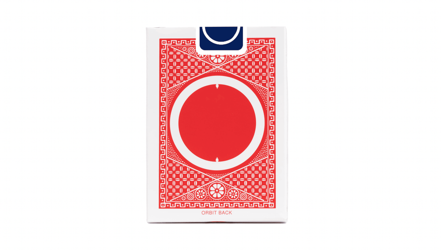 Tally Ho x Orbit Red Playing Cards Playing Cards by Orbit Brown