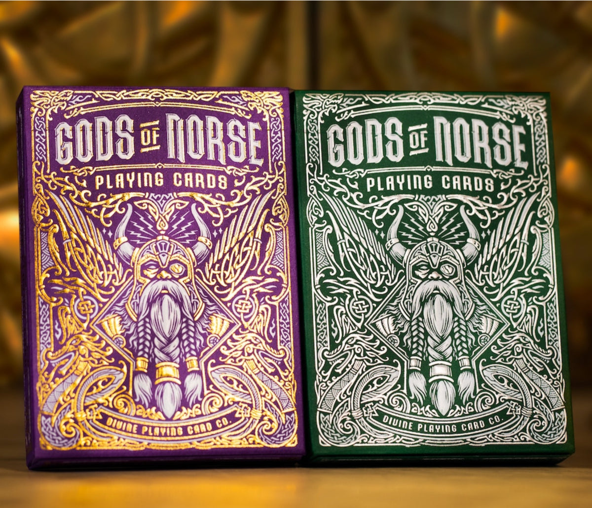 Gods of Norse Playing Cards Playing Cards by Rare Playing Cards