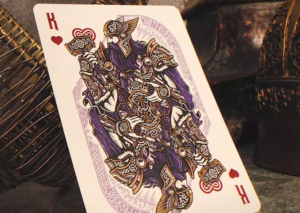 Gods of Norse Playing Cards Playing Cards by Rare Playing Cards