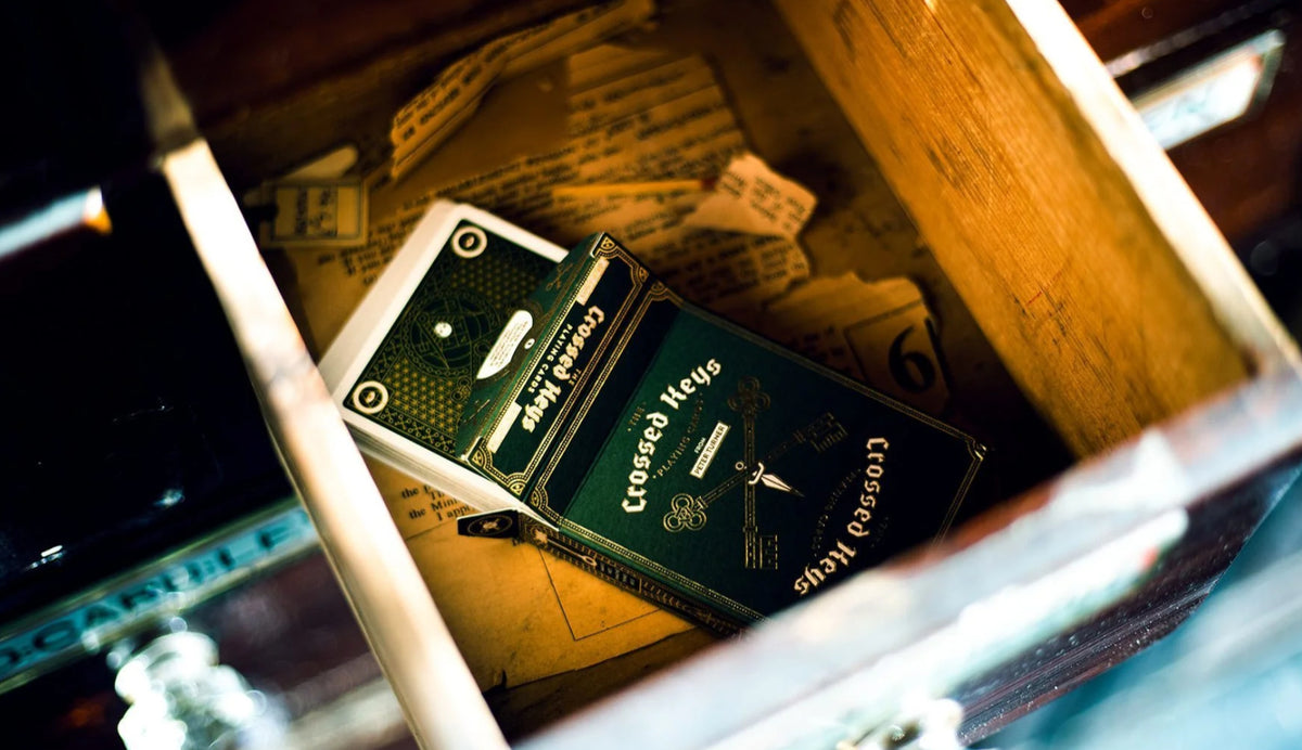Crossed Keys Playing Cards - 2nd Edition Playing Cards by Ellusionist