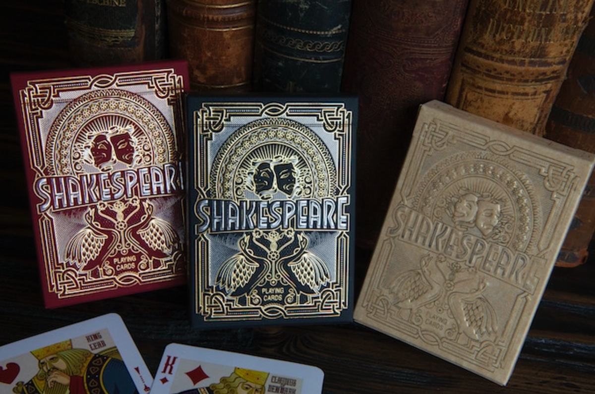 Shakespeare Playing Cards Playing Cards by Maksym Lebedyk