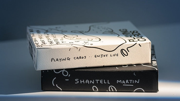 Shantell Martin Playing Cards by theory11- Black Playing Cards by Theory11