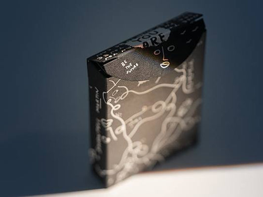 Shantell Martin Playing Cards by theory11- Black Playing Cards by Theory11