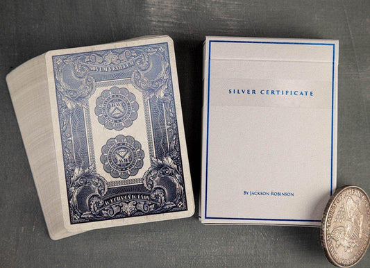 Silver Certificate - Foiled Edition Playing Cards by Kings Wild Project