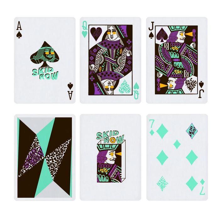 Skid Row Playing Cards Playing Cards by Gemini