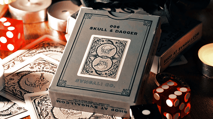 SVNGALI 06 - Skull & Dagger Playing Cards by SVNGALI